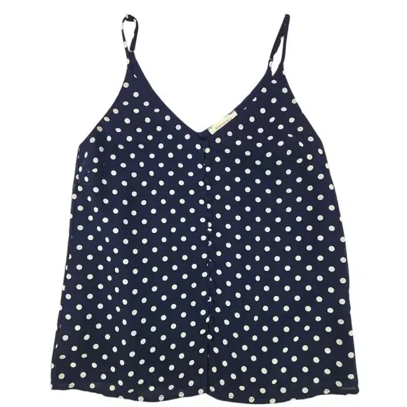 Sophie Rue | Leisha White Polka Dots Button Front Cami | Size XS - Picture 2 of 5